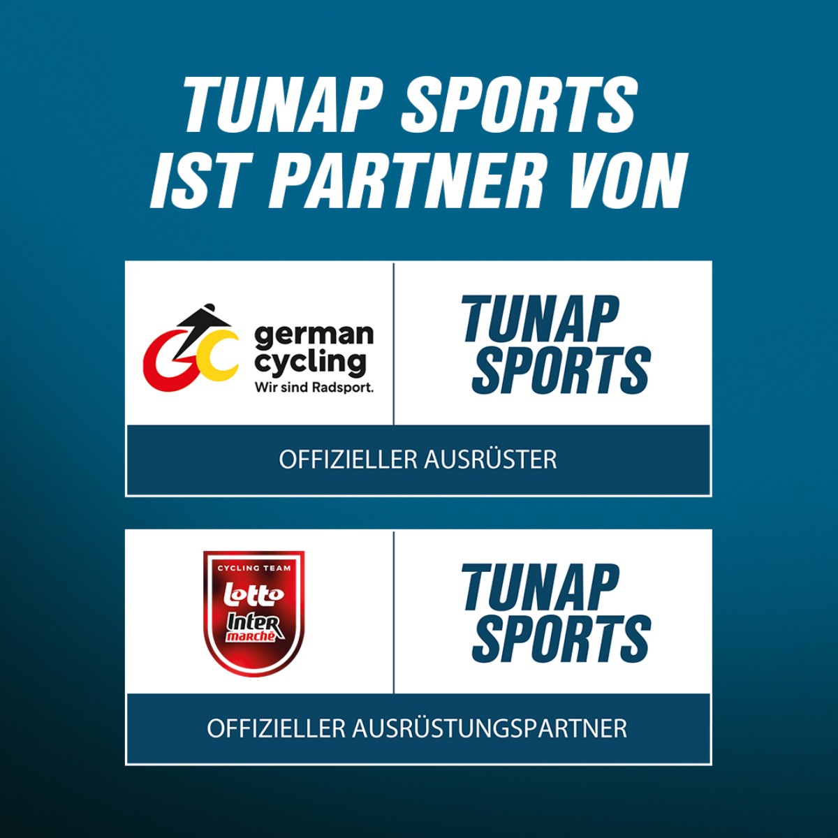 TUNAP SPORTS Partnerschaften